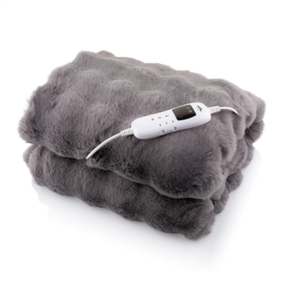 ETA Heating Blanket, 130 x 160 cm | Bubble 632590000 | Number of heating levels 3 | Number of persons 1 | Washable | Remote control | 120 W | Grey