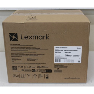 SALE OUT. Lexmark MS531dw Black and White Laser Printer | Lexmark MS531dw | Mono | Laser | Printer | Wi-Fi | DAMAGED PACKAGING AND INNER FOAM