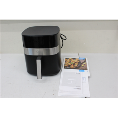 SALE OUT. Midea MF-CN65E Air fryer digital, 6.5L, Black | Midea Air fryer | MF-CN65E | Power 1700 W | Capacity 6.5 L | Black | DEMO