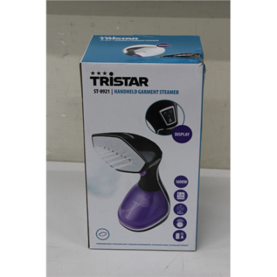 SALE OUT. Tristar ST-8921 Steamer, Handheld, Power 1600 W, Water tank 0,26 L, Continuous steam 25 g / min, Black | Tristar | Garment Steamer | ST-8921 | Handheld | 1600 W | 0.26 L | 25 g / min | Black / Purple | DAMAGED PACKAGING AND INN