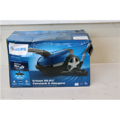 SALE OUT. Philips XD3110 / 09 Vacuum cleaner, Bagged, Power 900 W, Dust bag 3 L, Working radius 9 m, Blue Philips Vacuum cleaner 3000 Series XD3110 / 09 Bagged Power 900 W Dust capacity 3 L Blue DAMAGED PACKAGING | Philips Vacuum cleaner | 3000 Series
