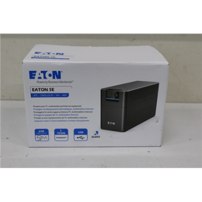 SALE OUT. Eaton UPS 5E Gen2 900UD DIN | Eaton UPS | 5E Gen2 900UD DIN | 900 VA | 480 W | DEMO