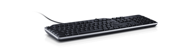 Dell | Keyboard | KB522 | Multimedia | Wired | EN | Black | USB 2.0 | Numeric keypad