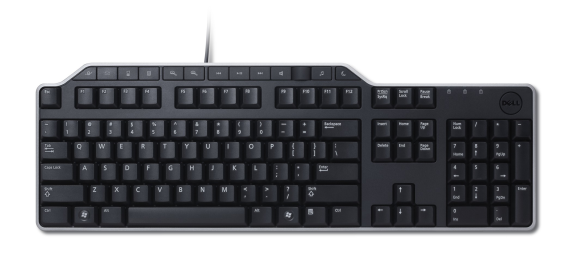 Dell | Keyboard | KB522 | Multimedia | Wired | EN | Black | USB 2.0 | Numeric keypad