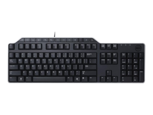 Dell | Keyboard | KB522 | Multimedia | Wired | EN | Black | USB 2.0 | Numeric keypad