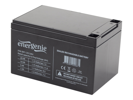 EnerGenie | Rechargeable battery 12 V 12 AH for UPS