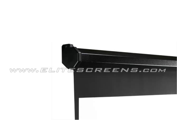 Elite Screens | Manual Series | M113UWS1 | Diagonal 113 " | 1:1 | Viewable screen width (W) 203 cm | Black