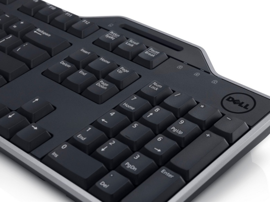 Dell | KB813 | Smartcard keyboard | Wired | EN | Black
