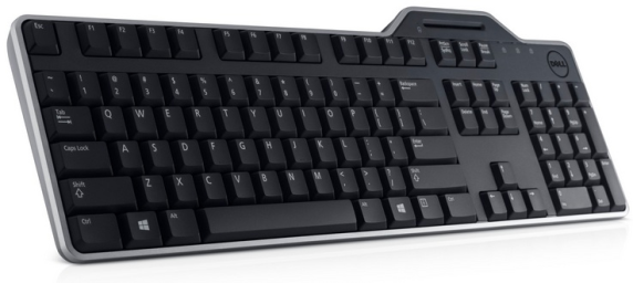 Dell | KB813 | Smartcard keyboard | Wired | EN | Black