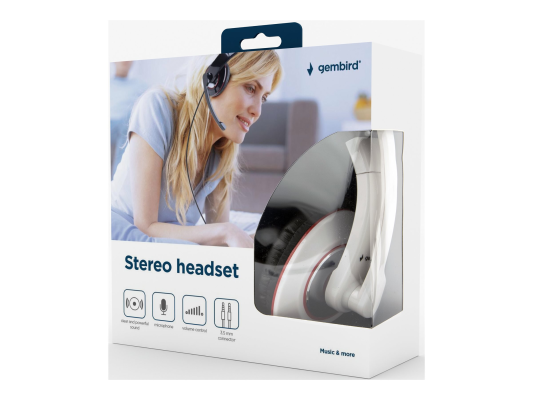 Gembird | MHS-001-GW | Stereo headset