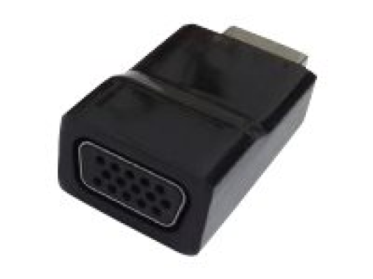 Gembird | HDMI to VGA adapter, single port | Black | HDMI | VGA