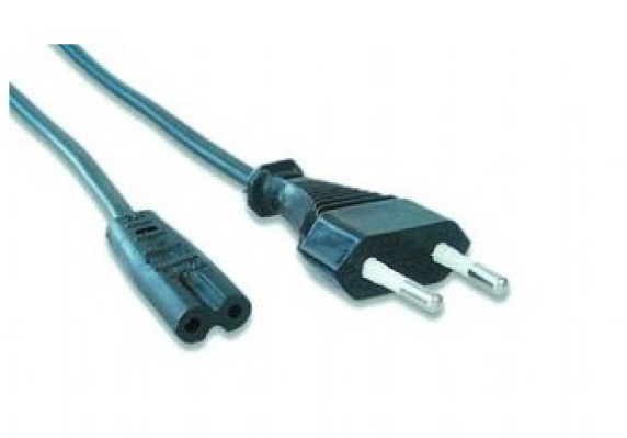 Cablexpert | Power cord (C7), VDE approved | Black Power plug type C