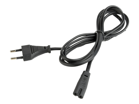 Cablexpert | Power cord (C7), VDE approved | Black Power plug type C