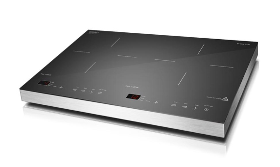 Caso | Free standing table hob | S-Line 3500 | Number of burners / cooking zones 2 | Sensor-Touch | Black | Induction