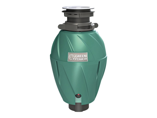 Elleci | Food waste disposers | TDH00500 | 375 W | 1070 ml | 2800 RPM | Green