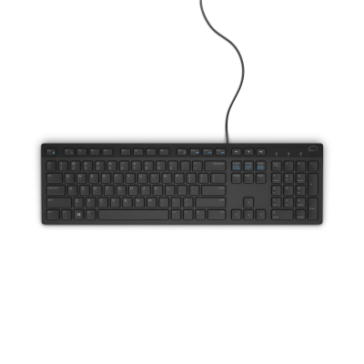 Dell | KB216 | Multimedia | Wired | US | Black | Numeric keypad