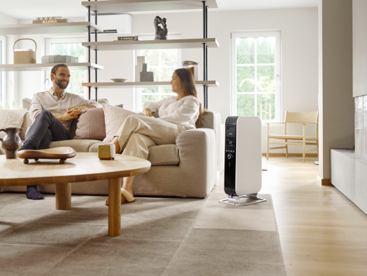 Mill | Heater | AB-H2000DN | Oil Filled Radiator | 2000 W | Number of power levels 3 | Suitable for rooms up to 24-34 m³ | White