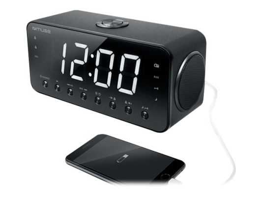 Muse | Clock radio | M-192CR | Black