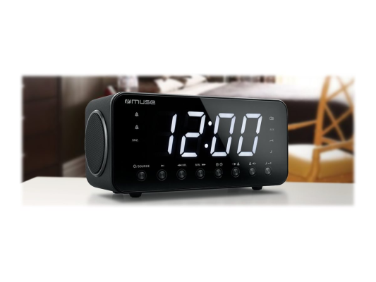 Muse | Clock radio | M-192CR | Black
