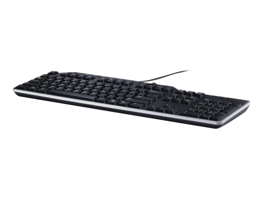 Dell | Keyboard | KB522 | Multimedia | Wired | Russian | Black | USB 2.0 | Numeric keypad