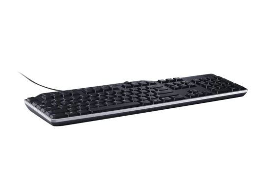 Dell | Keyboard | KB522 | Multimedia | Wired | Russian | Black | USB 2.0 | Numeric keypad