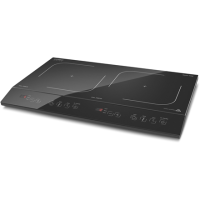 Caso | Free standing table hob | 02231 | Number of burners / cooking zones 2 | Sensor touch control | Black | Induction