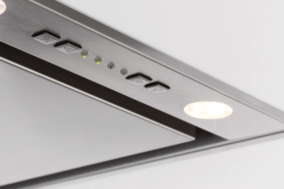 Novy | Hood | Mini Pure'line 820 | Canopy | Energy efficiency class A+ | Width 90 cm | 601 m³ / h | Mechanical control | LED | Stainless steel