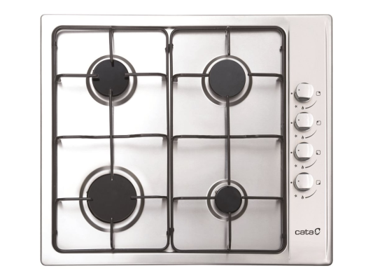 CATA | Hob | GI 6004 X | Gas | Number of burners / cooking zones 4 | Rotary | Stainless steel