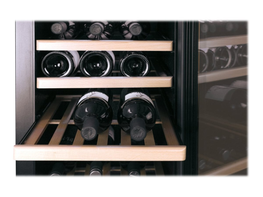 Caso | Wine cooler | WineComfort 380 Smart | Energy efficiency class G | Showcase | Free standing | Bottles capacity Up to 38 bottles | Cooling type Compressor technology | Stainless steel / Black