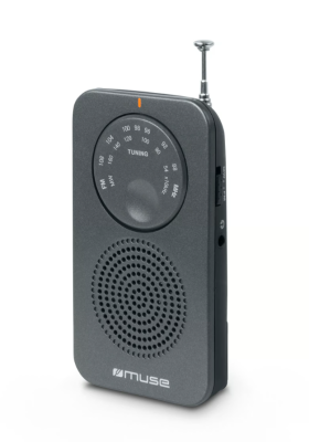 Muse | Pocket radio | M-01 RS | Black