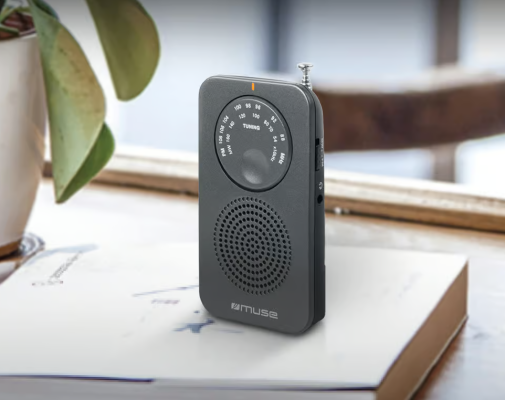 Muse | Pocket radio | M-01 RS | Black