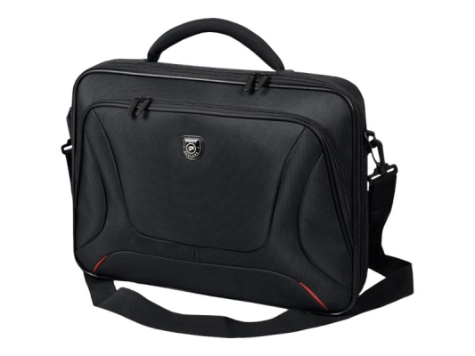 PORT DESIGNS | Courchevel | Fits up to size 17.3 " | Messenger - Briefcase | Black | Shoulder strap