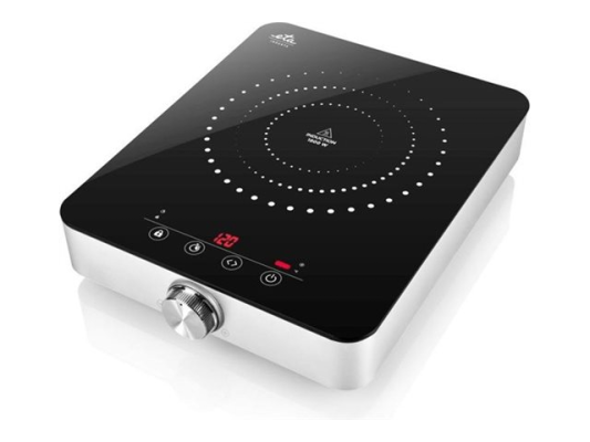 ETA | Hob | ETA011190000 | Table top | Number of burners / cooking zones 1 | Touch control | Black | Display