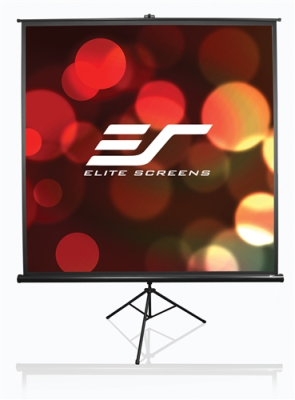 Elite Screens | Tripod / Portable Pull Up Projector Screen | T92UWH | Diagonal 92 " | 16:9 | Viewable screen width (W) 203.2 cm | Black
