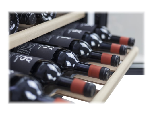 Caso | Wine cooler | WineSafe 18 EB | Energy efficiency class G | Built-in | Bottles capacity Up to 18 bottles | Cooling type Compressor technology | Stainless steel