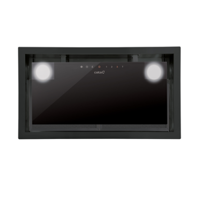 CATA | Hood | GC DUAL A 45 XGBK | Canopy | Energy efficiency class A | Width 45 cm | 820 m³ / h | Touch control | LED | Black glass