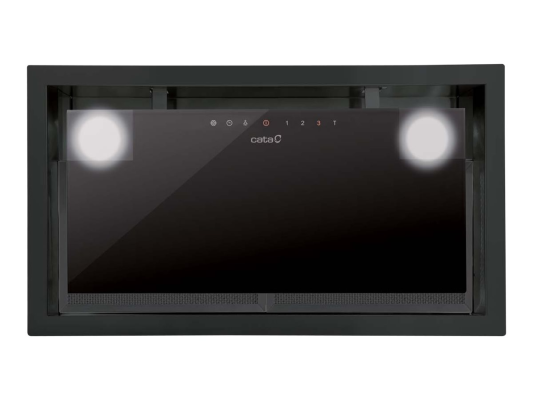 CATA | Hood | GC DUAL A 75 XGBK | Canopy | Energy efficiency class A | Width 79.2 cm | 820 m³ / h | Touch control | LED | Black glass