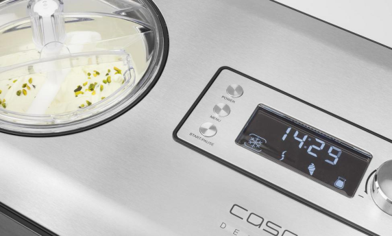 Caso | Ice Cream and Yogurt Maker | IceCreamer | Power 180 W | Capacity 2 L | Stainless steel