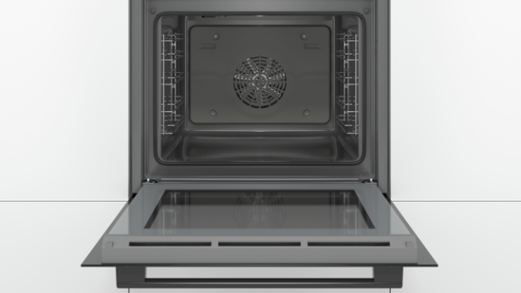 Bosch | Oven | HBA530BB0S | 71 L | A | Multifunctional | EcoClean | Push pull buttons | Height 60 cm | Width 60 cm | Black