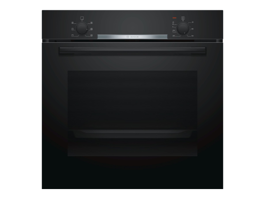 Bosch | Oven | HBA530BB0S | 71 L | A | Multifunctional | EcoClean | Push pull buttons | Height 60 cm | Width 60 cm | Black