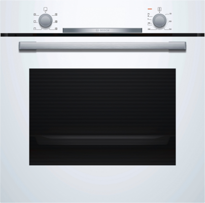 Bosch | Oven | HBA530BW0S | 71 L | A | Multifunctional | EcoClean | Push pull buttons | Height 60 cm | Width 60 cm | White