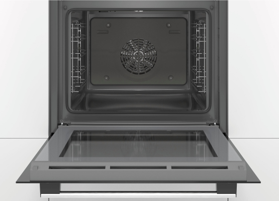 Bosch | Oven | HBA530BW0S | 71 L | A | Multifunctional | EcoClean | Push pull buttons | Height 60 cm | Width 60 cm | White