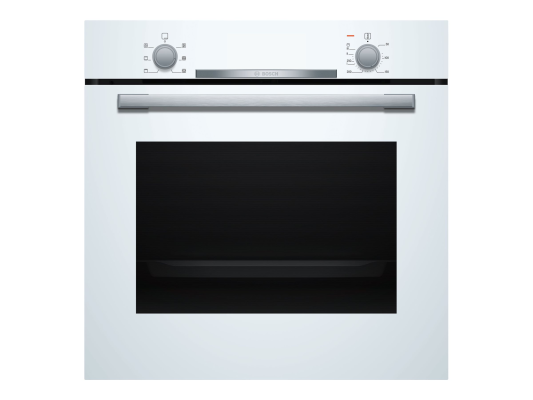 Bosch | Oven | HBA530BW0S | 71 L | A | Multifunctional | EcoClean | Push pull buttons | Height 60 cm | Width 60 cm | White