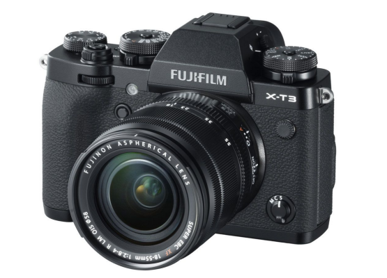 Fujifilm | X-T3 + XF18-55 | Mirrorless Camera Kit | 26.1 MP | ISO sensitivity (max) 51200 | Display diagonal 3.0 " | Video recording | Magnification 0.75 x | Viewfinder | CMOS | Black