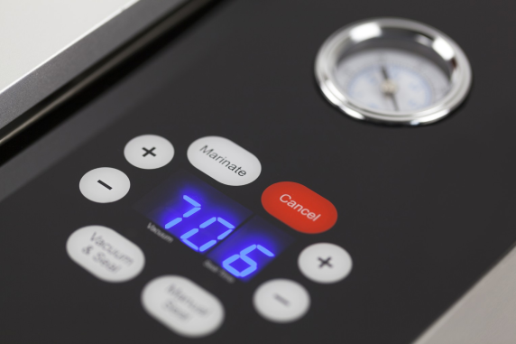 Caso | Chamber Vacuum sealer | VacuChef SlimLine | Power 400 W | Stainless steel