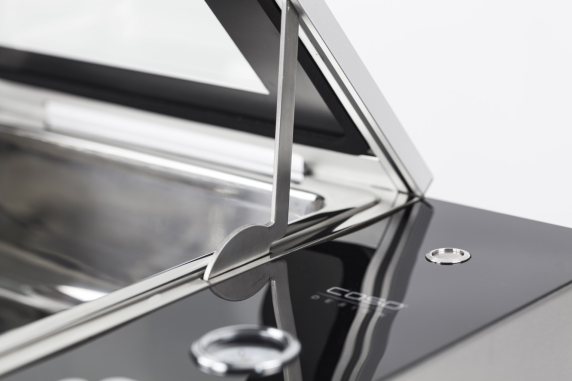 Caso | Chamber Vacuum sealer | VacuChef SlimLine | Power 400 W | Stainless steel