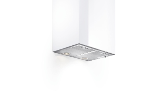 Bosch | Hood Serie 4 | DHL555BL | Canopy | Energy efficiency class C | Width 50 cm | 590 m³ / h | Mechanical control | LED | Silver