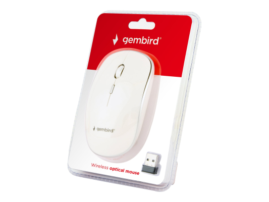 Gembird | MUSW-4B-01-W | Standard | White
