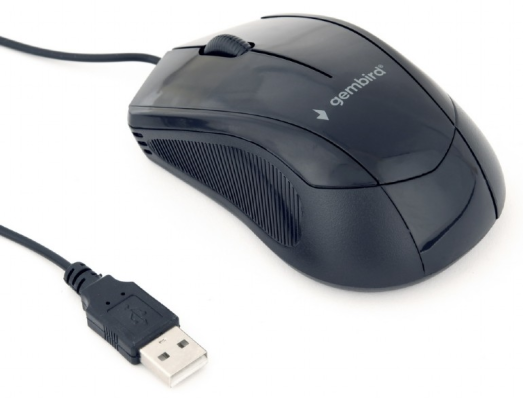 Gembird | MUS-3B-02 | Optical mouse | Black