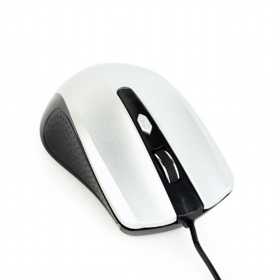 Gembird | Mouse | MUS-4B-01-BS | Standard | USB | Black / silver